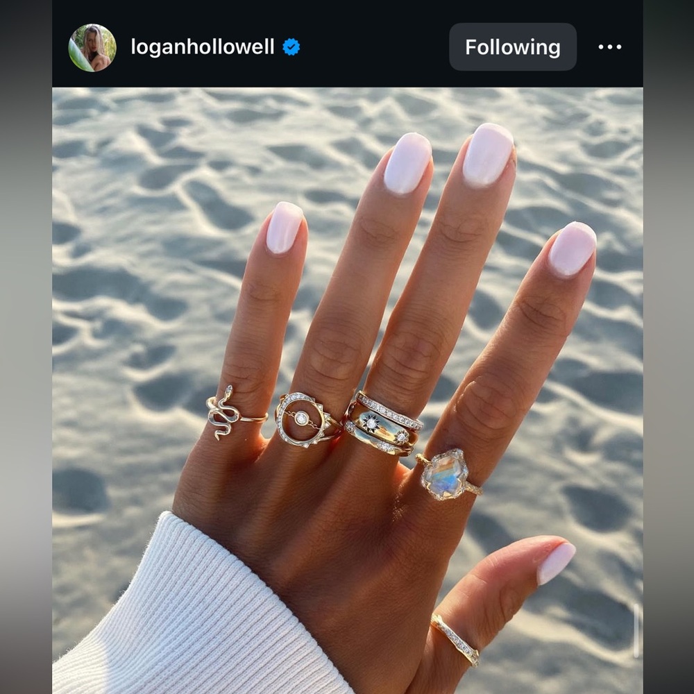 LOGAN HOLLOWELL UNITY SUN MOON RING - Picture 4 of 11